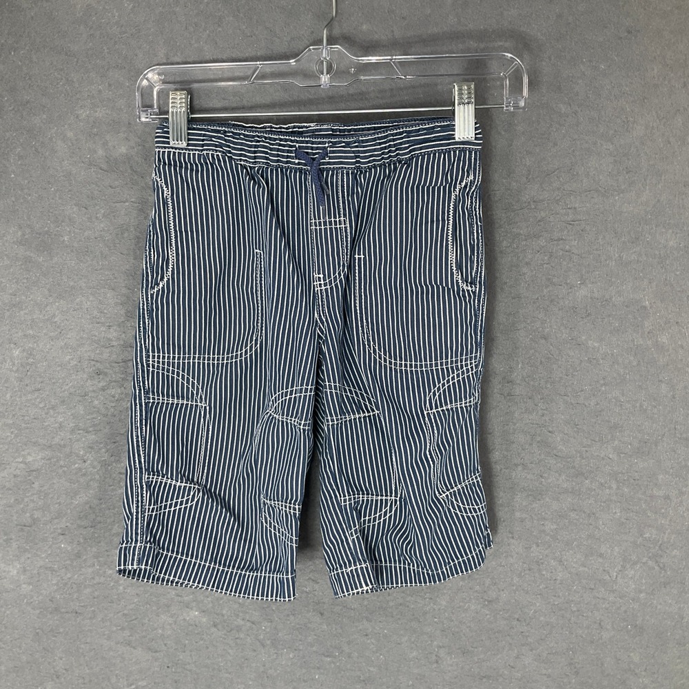 Hanna Andersson Pull On Shorts Striped Cotton Blend Outdoors Play Size‎ 5 US